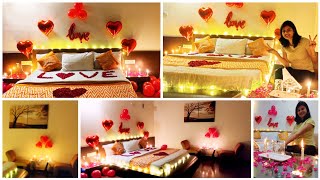 Anniversary Decoration Ideas at home\\ Surprise Decoration for Husband \\ Romantic Bedroom Decoration