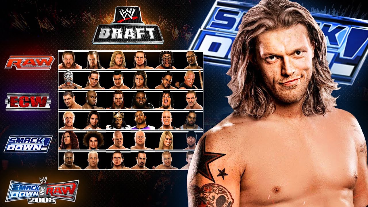 THE WWE DRAFT! | WWE SvR 2008 GM Mode! Ep 1 - YouTube