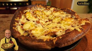 GIANT Yorkshire Pudding PIZZA?! Steak, Cheese \u0026 Gravy Feast