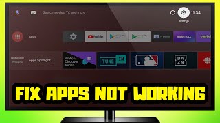 How to FIX Apps Not Working Crashing Smart TV / Android TV
