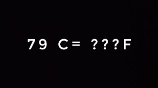 79 Degree Celsius To Fahrenheit