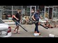 Сравнение мощности воздуходувок stihl br700 vs husqvarna 580 на пачках каталогов