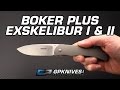 Boker Plus Exskelibur I & II CPM S35VN Frame Lock Folding Knife Overview