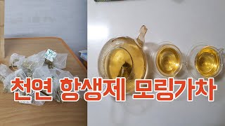 천연 항생제 모링가차 / 항암효과 염증제거, 해독작용에 탁월하다