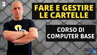 Cosa sono le cartelle e come si fanno | Michele Bozzo | Corso di computer base gratis