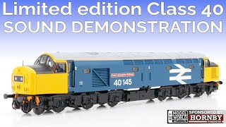 HM194: Exclusive limited edition Bachmann Class 40 sound demonstration