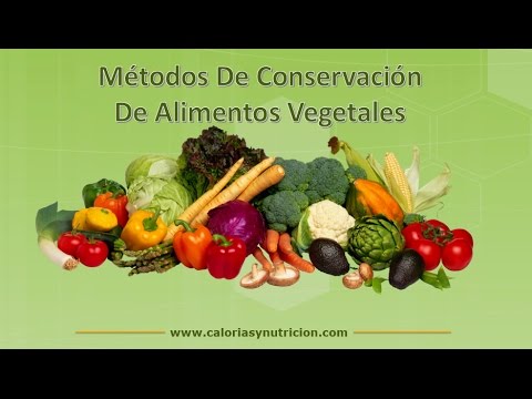 Métodos De Conservación De Alimentos Vegetales - YouTube