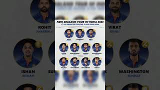 IND vs NZ 2023, ODI squad: Full team list | India v New Zealand#cricket