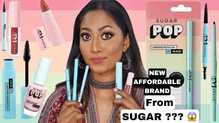 TRYING NEW AFFORDABLE MAKEUP from SUGAR POP ✨Is it worth buying ?