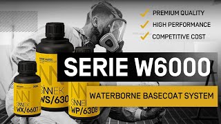 SINNEK SERIE W6000 Waterborne Basecoat System - Premium Automotive Paint