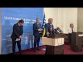 press konferencija vlade fbih o fiskalnoj reformi