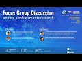 Focus Group Discussion: on rare-earth elements research