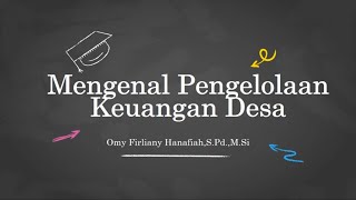 Pengelolaan Keuangan Desa