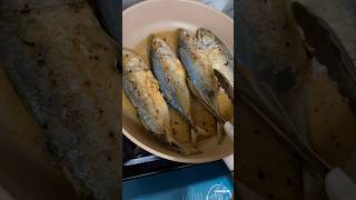 🐟 Fried Fish (Mackerel Fish)👩🏻‍🍳😋 #shorts