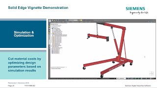 Solid Edge Simulation and Optimization
