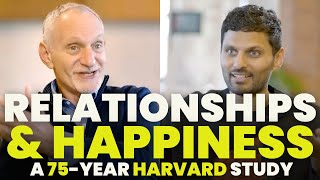 The SURPRISING Result of the 75-Year HARVARD Study on Relationships and HAPPINESS ❤️