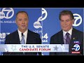 abc7 hosts u.s. senate candidate forum between rep. adam schiff and steve garvey