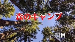 オート・キャンプ１【気ままシニア・アメリカ日記】アメリカ生活。キャンプ1日目/テントを設置し、夕食のグリルではハリバット。シニア国際結婚。