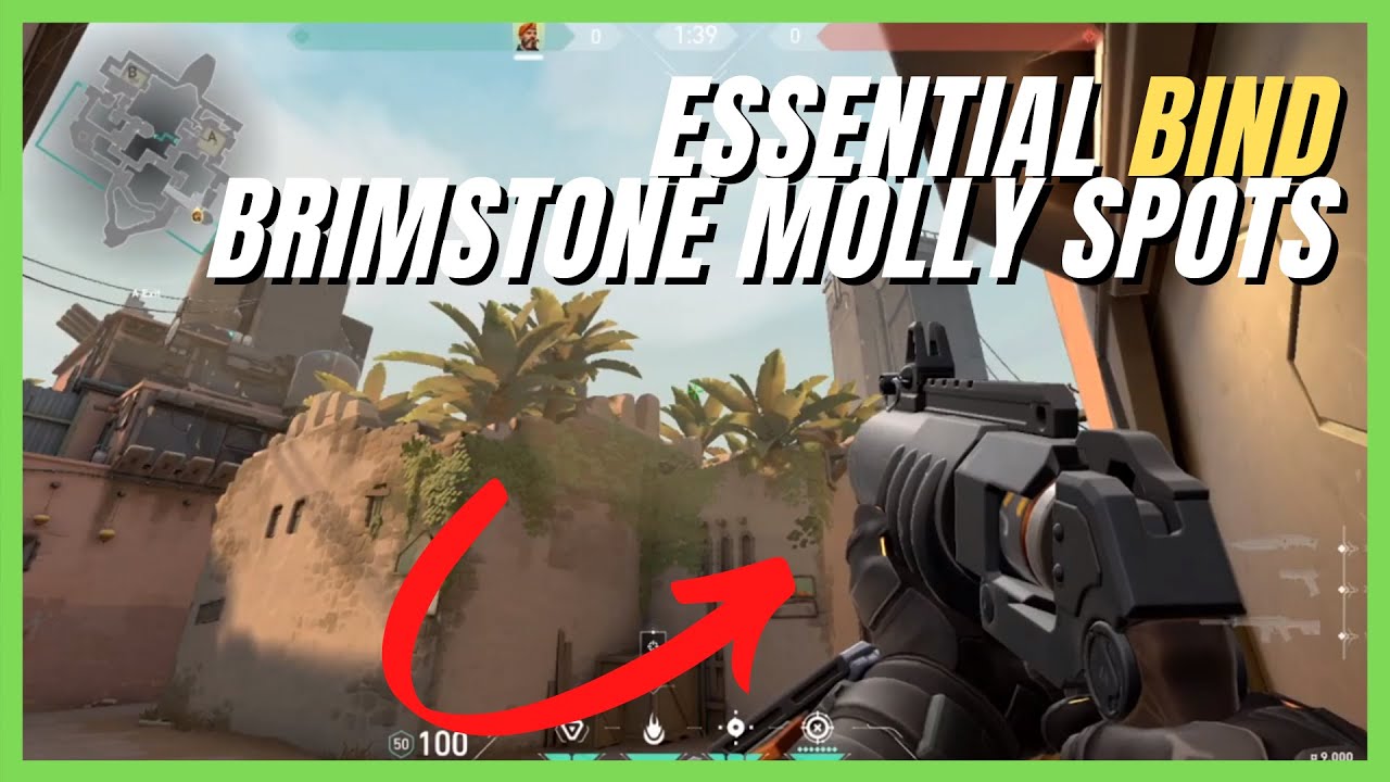 Pro BIND Brimstone Molly Spots ESSENTIAL Lineups - Valorant Guide Tips ...