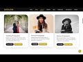 Professional Photography Website Design Using HTML, CSS & Bootstrap | LuxeLens Studio