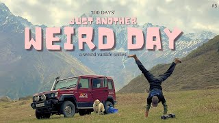 Minimal,Simple & Slow van life in Himalayas | Ep 5th '100 DAYS'