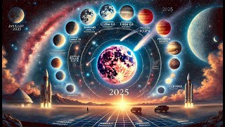 ¡Los 10 eventos astronómicos más raros de 2025 que no te puedes perder!