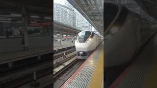 【東京駅】常磐線特急 ひたち16号（JR東日本E657系電車）上野東京ライン直通 品川駅行の到着 ~ JR East Limited Express HITACHI at Tokyo Station