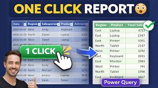 Auto-Generate Excel Reports with Power Query (Step-by-Step Guide)