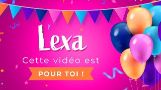 🎂 Chanson joyeux anniversaire Lexa - Les chatons les plus mignons 🎂🎉 !