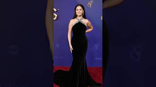 Selena Gomez Elegant Glam Slay @ The 76th Emmys #selenagomez #fashionpolice #emmys #ralphlauren