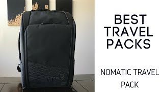 Best Travel Packs: Nomatic Travel Pack (Backpack) Review