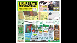 Menards Weekly Ad May 8 – May 18, 2025