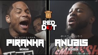 PIRANHA VS ANUBIS RAP BATTLE | URLTV