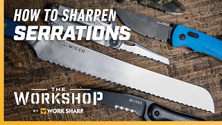 How to Sharpen a Serrated Knife - Can you Sharpen Serrated Knives?