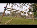 freestyle flight with speedybee mario 5 in bamboo structure fpv india