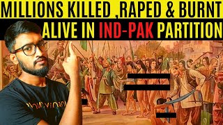 Millions Killed Raped \u0026 Burnt Alive in Partition || Story of India Pakistan Partition `