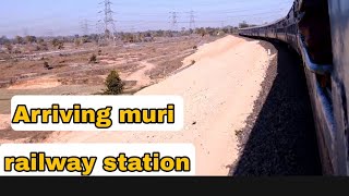 Crossing muri junction railway station,Awesome travelling view must watch one time.