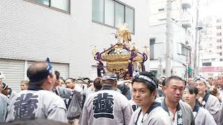 令和元年　お祭り散歩　蔵前　第六天榊神社　例大祭　蔵前中央町会　町内神輿渡御　2019.6.2 matsuri Mikoshi