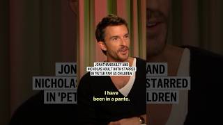 Jonathan Bailey and Nicholas Hoult both starred in 'Peter Pan' as children