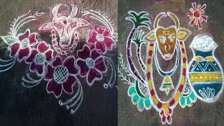 இனிய மாட்டு பொங்கல் திருநாள் நல்வாழ்த்துக்கள் / Kolam