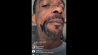 Charleston White Shows His Face After Getting Caught Lacking