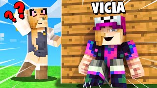 VICIA TROLL?! - ZABAWA W CHOWANEGO W MINECRAFT (Hide and Seek) | Vito vs Bella