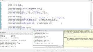 Wrapper.java: Java Wrapper Classes