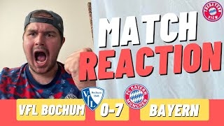 MANEEEEE brace!! - VfL Bochum 0-7 Bayern Munich - Match Reaction