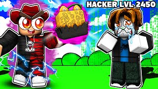 I Used LEOPARD FRUIT Against HACKERS... (ROBLOX Blox Fruit)