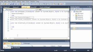 Visual Basic Tutorial - 151 - Game Part 7 Creating Popeye