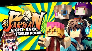 AKU DAN B0CIL VINA MENONTON SEMUA TRAILER MEMBER BAKWAN FIGHT BACK MINECRAFT ROLEPLAY INDONESIA !!!