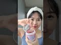 korean skincare routine shorts koreanskincare 피부 스킨케어 스킨푸드 라벤더팩 coreano sheetmask mask