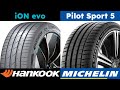 Hankook iON evo vs Michelin Pilot Sport 5: New EV tire from Hankook!