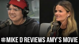 Mike D Gives Honest Review of Amy’s Acting Debut in ‘Holiday Harmony’